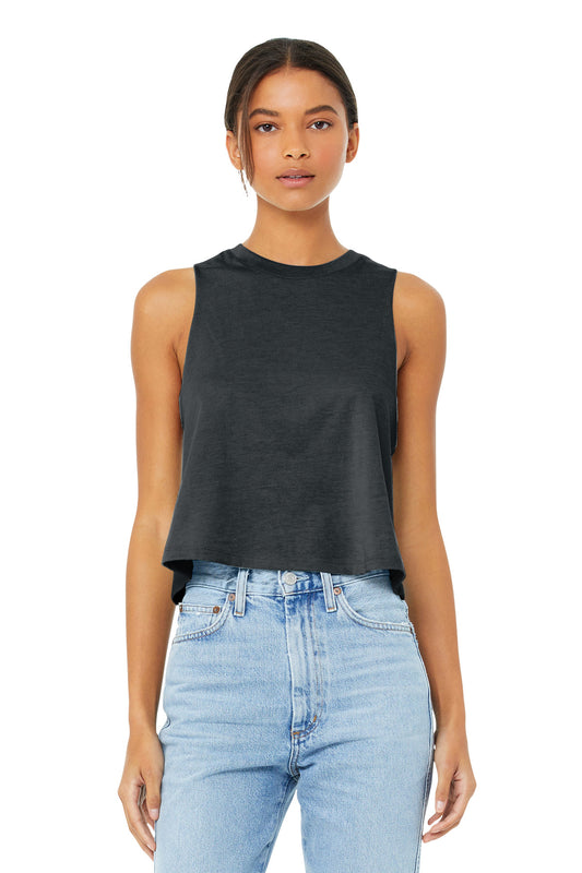 BELLA+CANVAS ® Women's Racerback Cropped Tank. BC6682