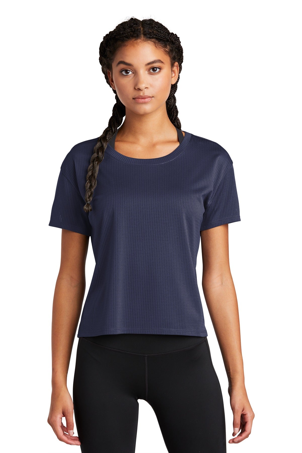 Sport-Tek ® Ladies PosiCharge ® Draft Crop Tee. LST411