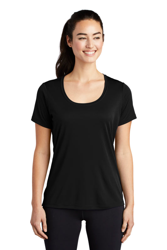 Sport-Tek ® Ladies Posi-UV® Pro Scoop Neck Tee. LST420