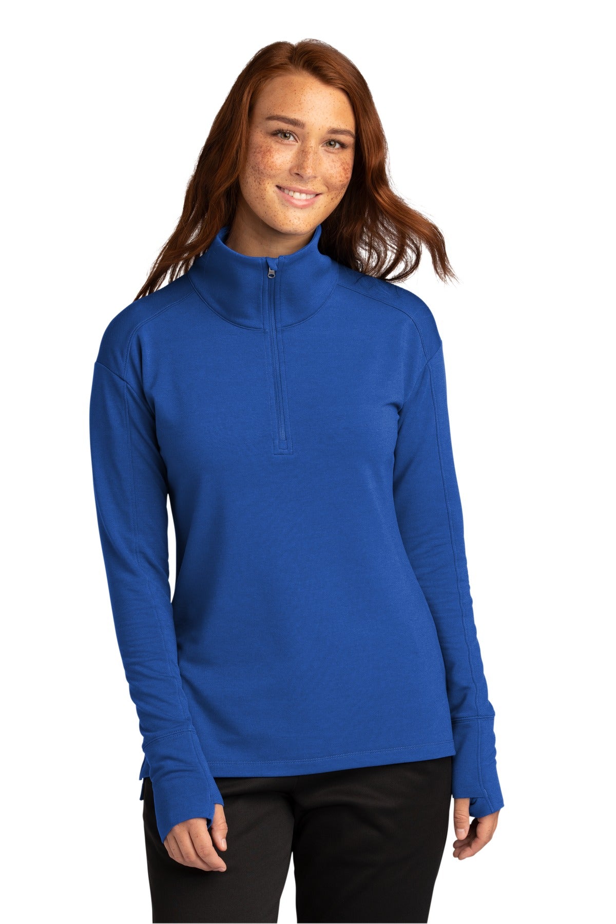 Sport-Tek® Ladies Sport-Wick® Flex Fleece 1/4-Zip. LST561