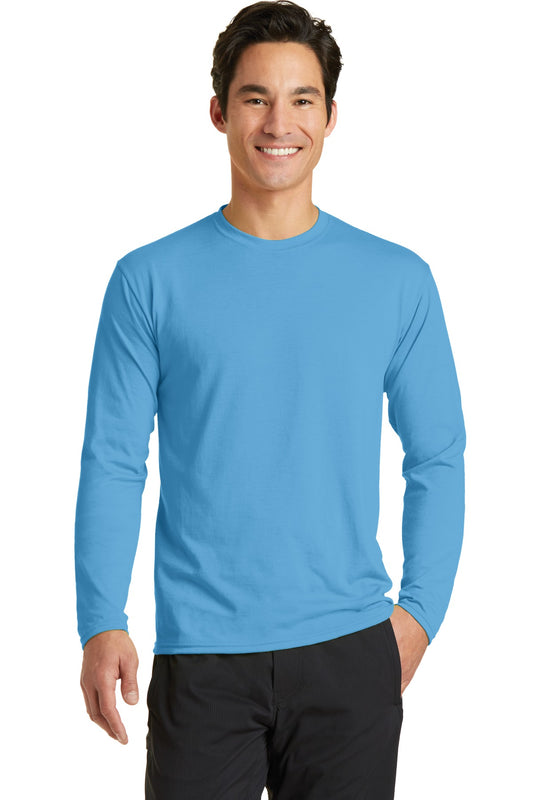 Port & Company® Long Sleeve Performance Blend Tee. PC381LS