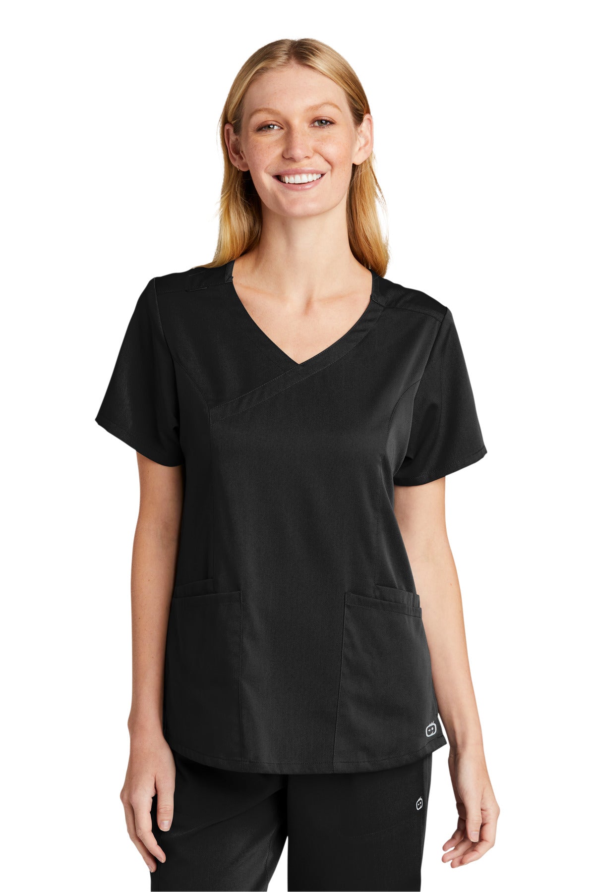 WonderWink® Women's Premiere Flex™ Mock Wrap Top WW4268