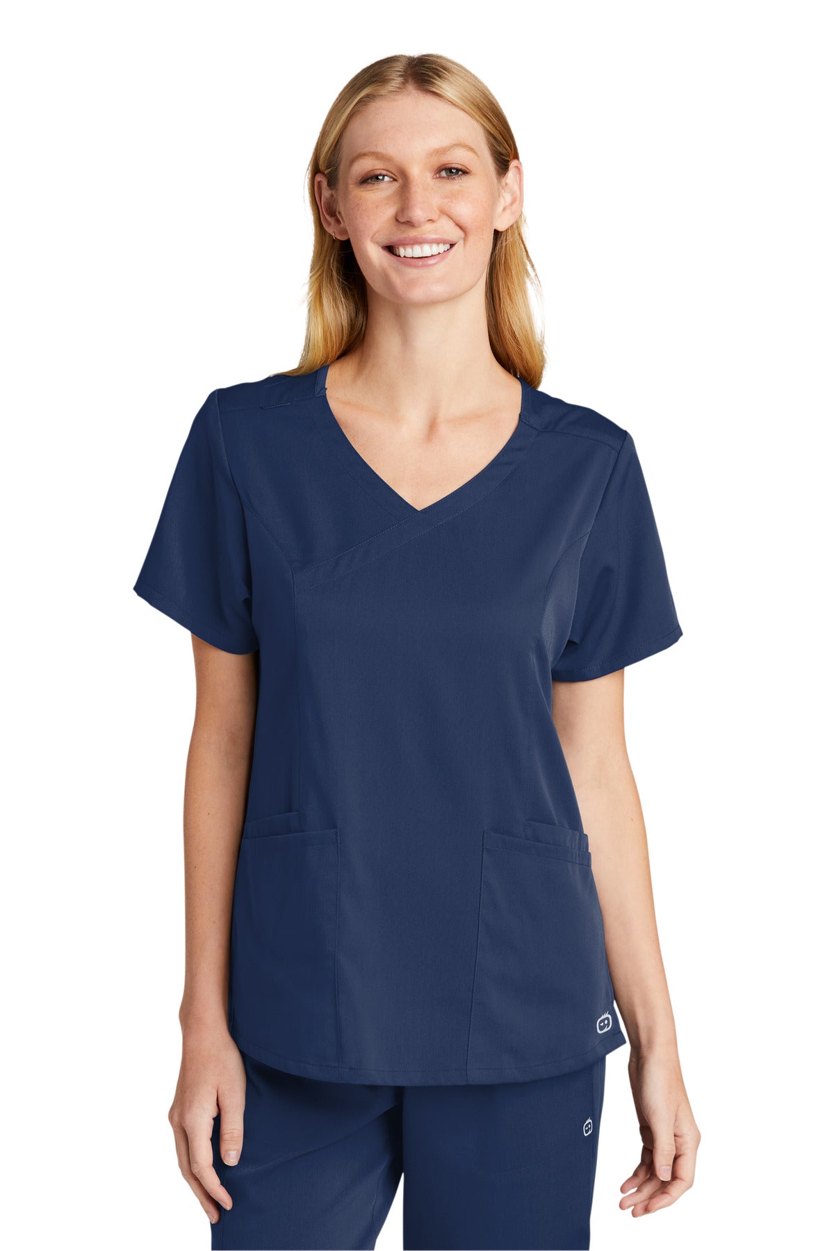 WonderWink® Women's Premiere Flex™ Mock Wrap Top WW4268