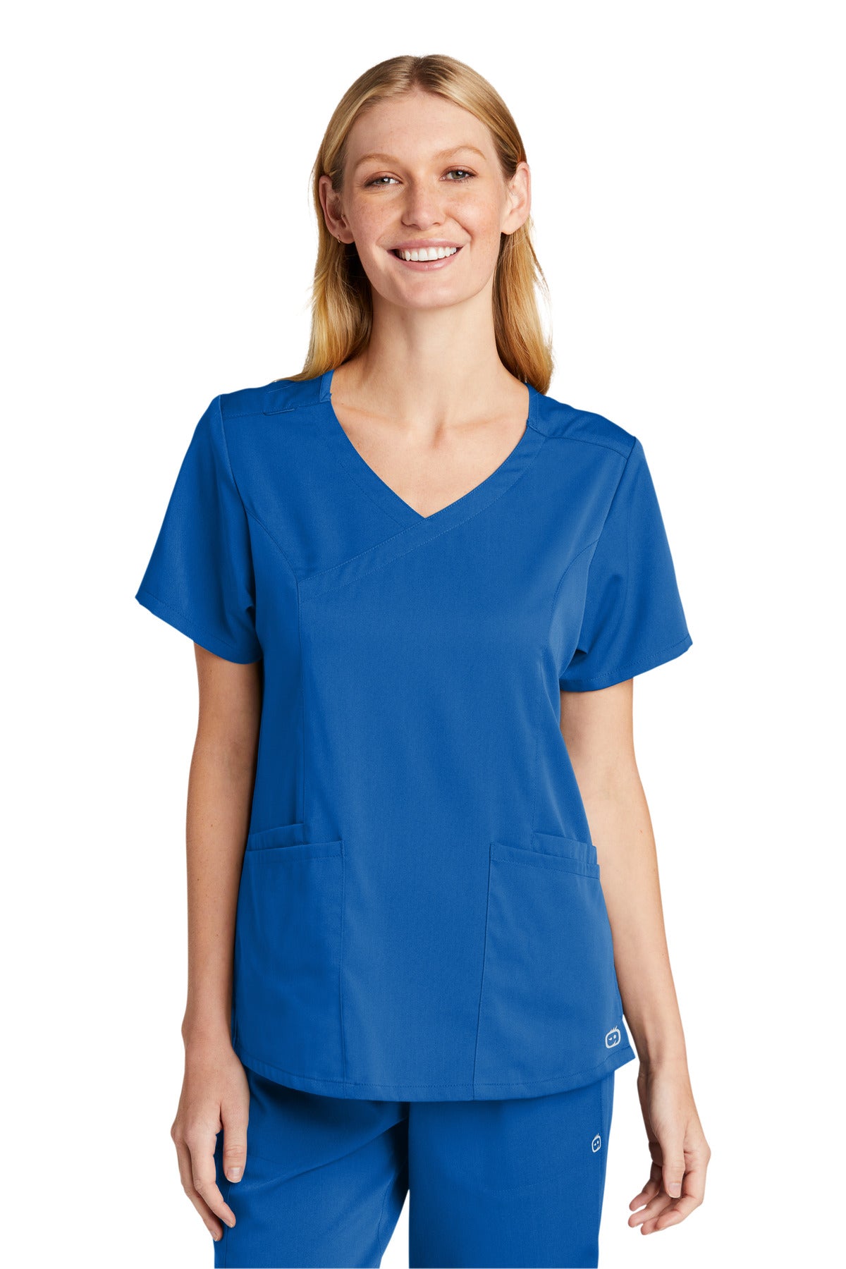 WonderWink® Women's Premiere Flex™ Mock Wrap Top WW4268