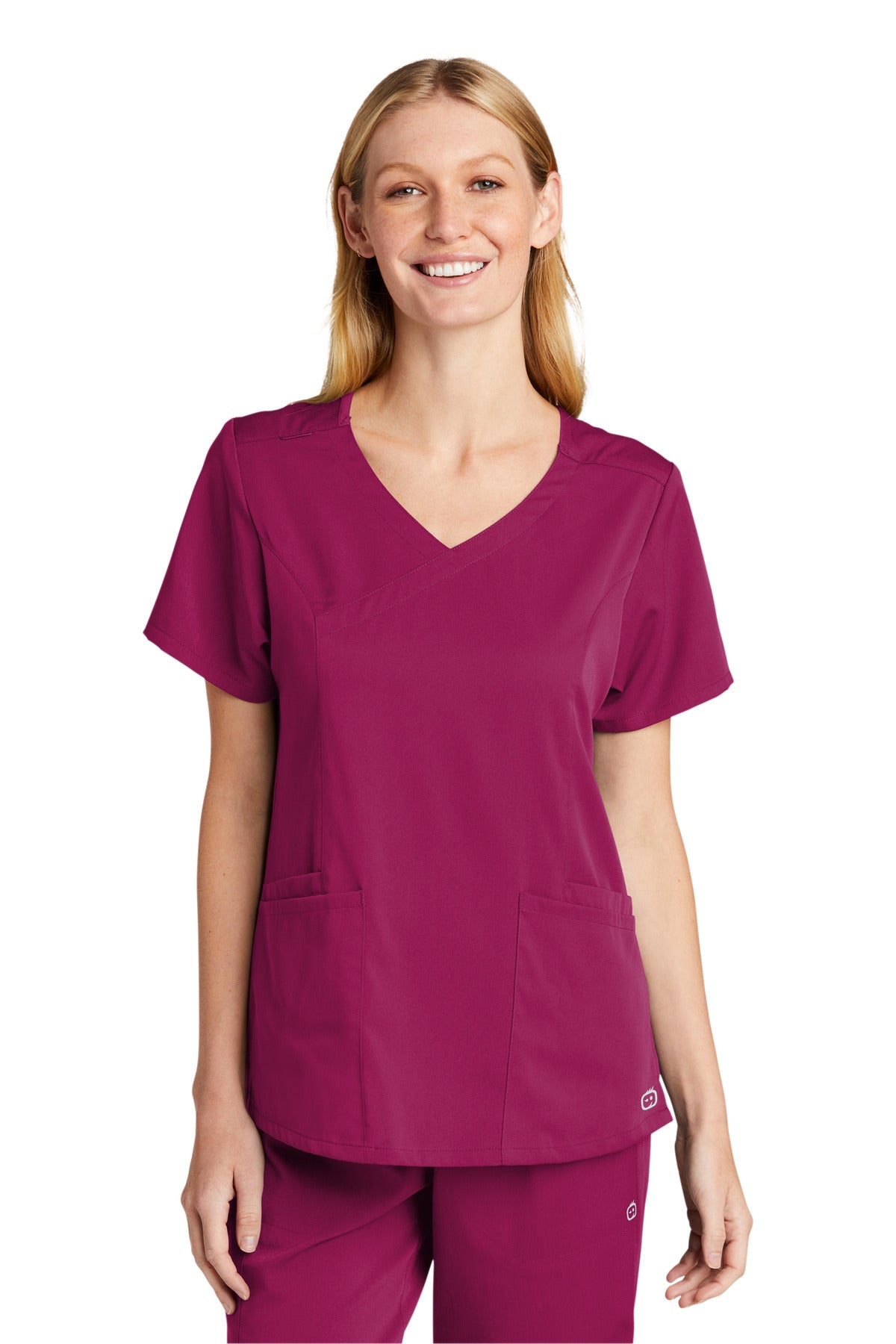 WonderWink® Women's Premiere Flex™ Mock Wrap Top WW4268