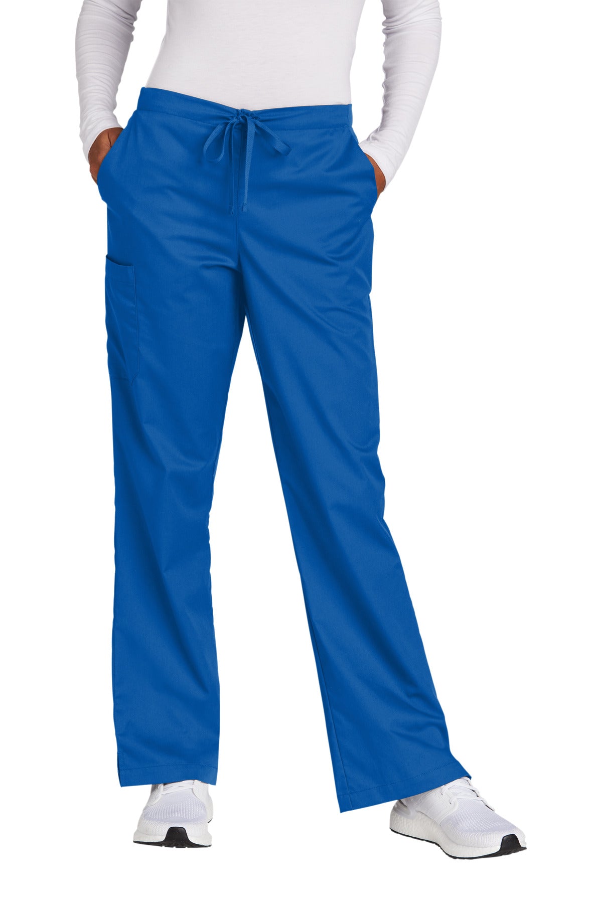 WonderWink® Women's Petite WorkFlex™ Flare Leg Cargo Pant WW4750P